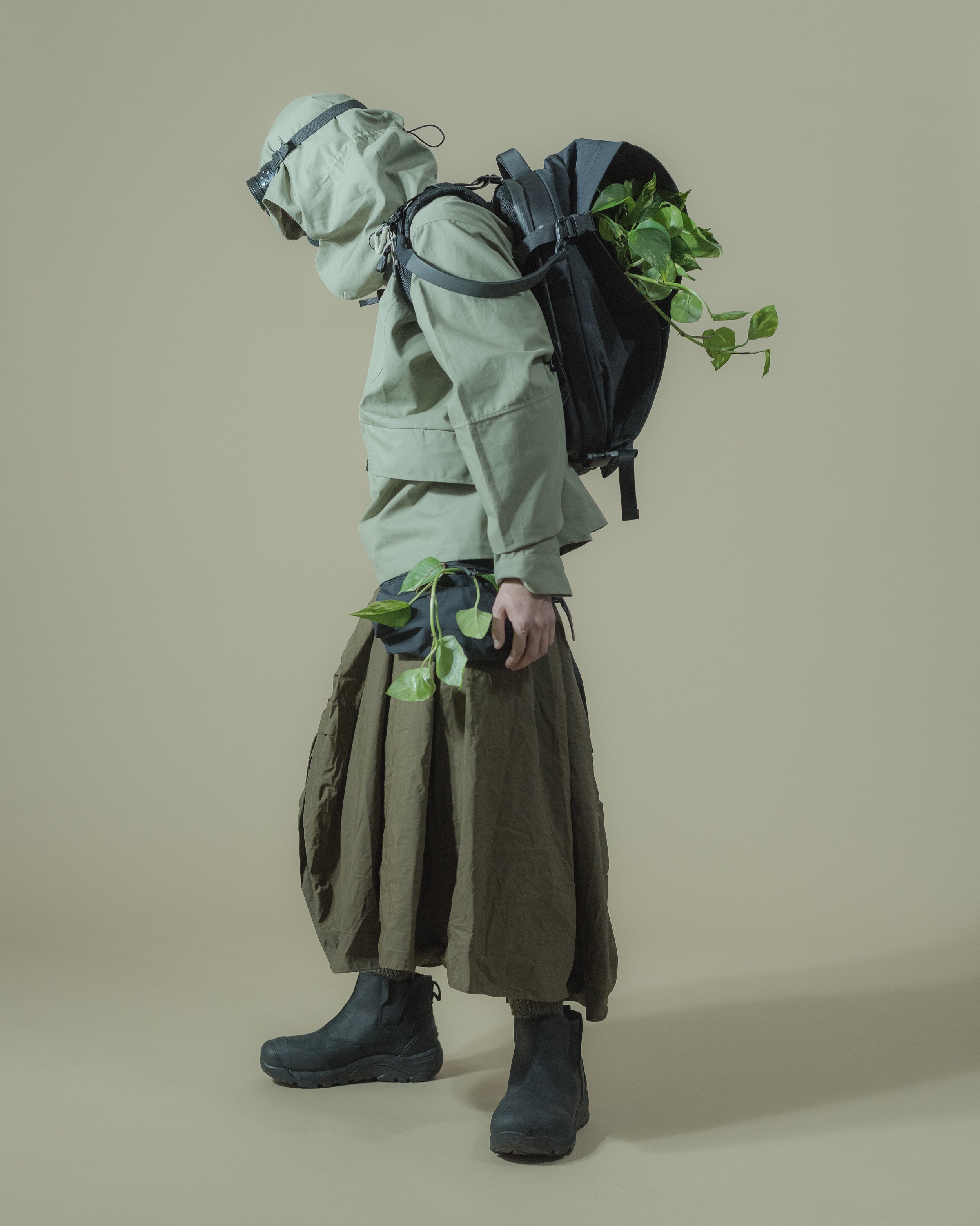 côte&ciel Highlights Komatsu Onibegie® Nylon in Latest Editorial